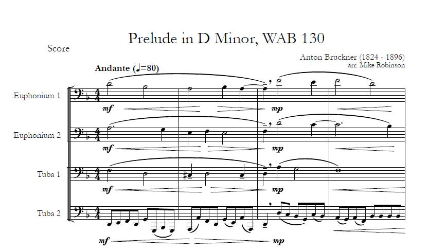 Bruckner Prelude